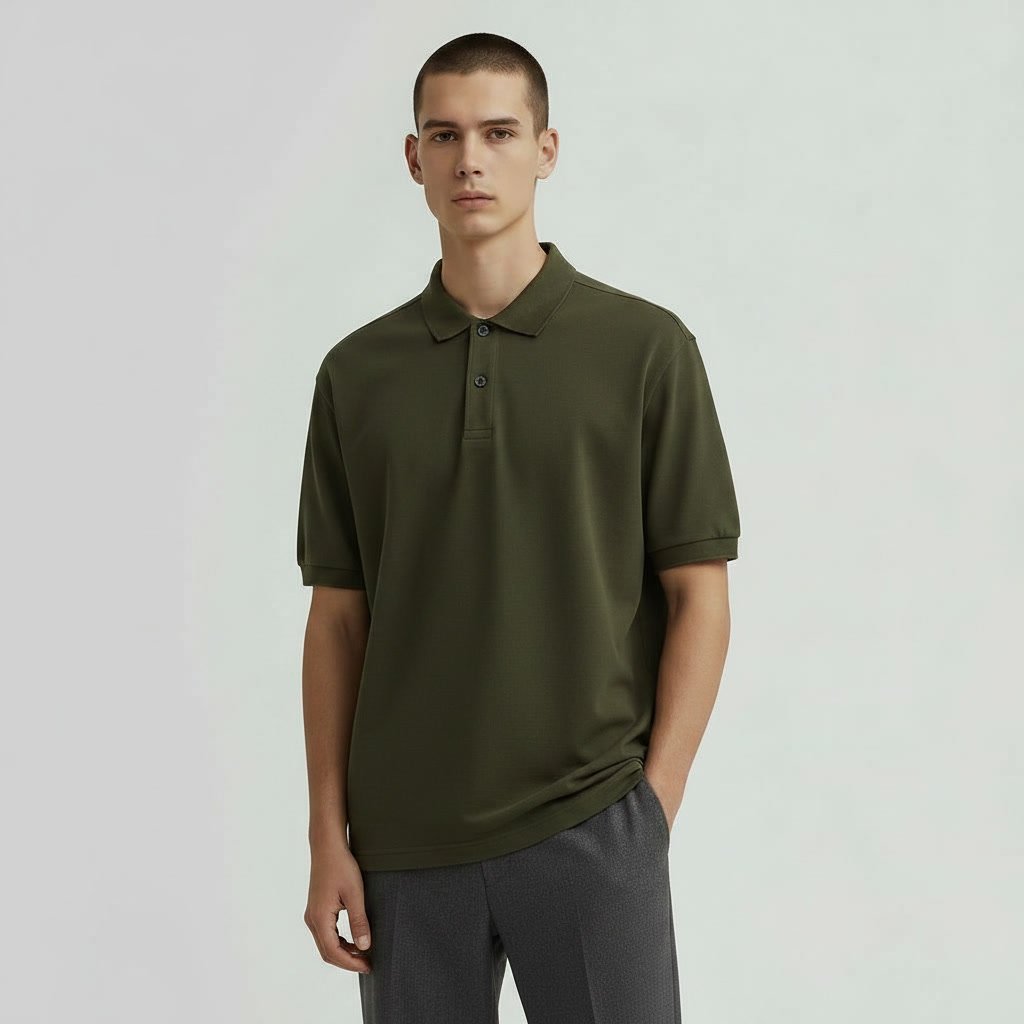 JEMX Polo Olive